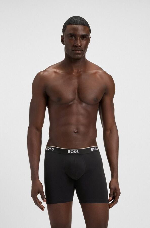 Boss Boxershort met elastische logoband in een set van 3 stuks - Foto 6