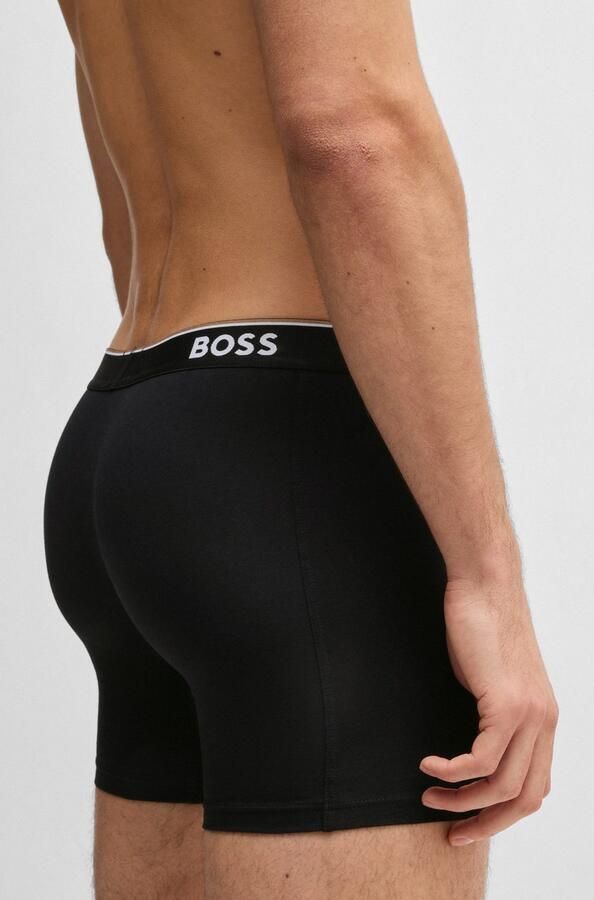 Boss Boxershort met elastische logoband in een set van 3 stuks - Foto 8