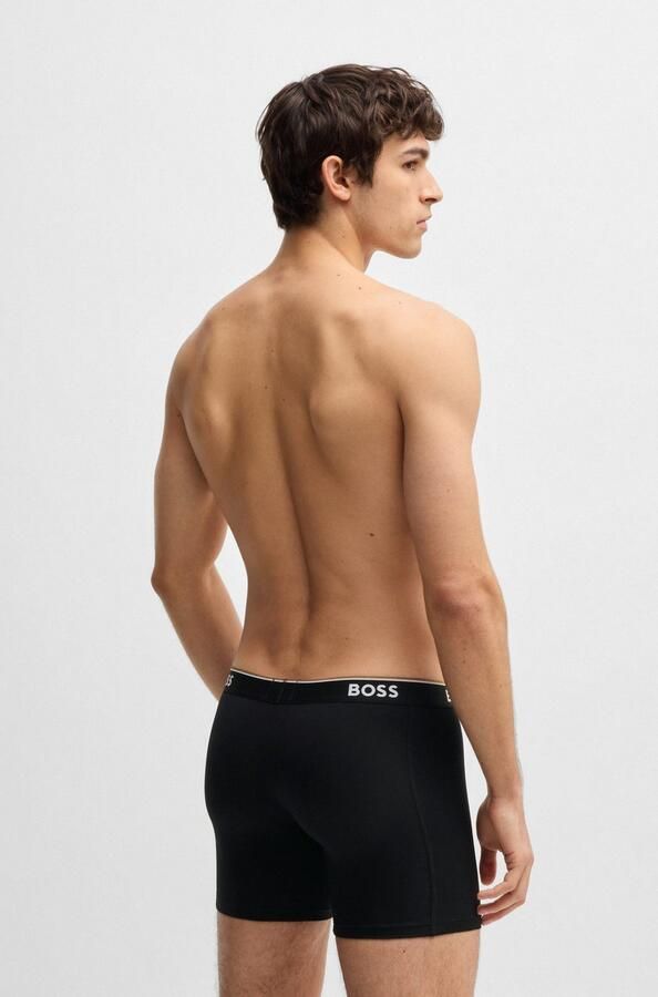 Boss Boxershort met elastische logoband in een set van 3 stuks - Foto 10