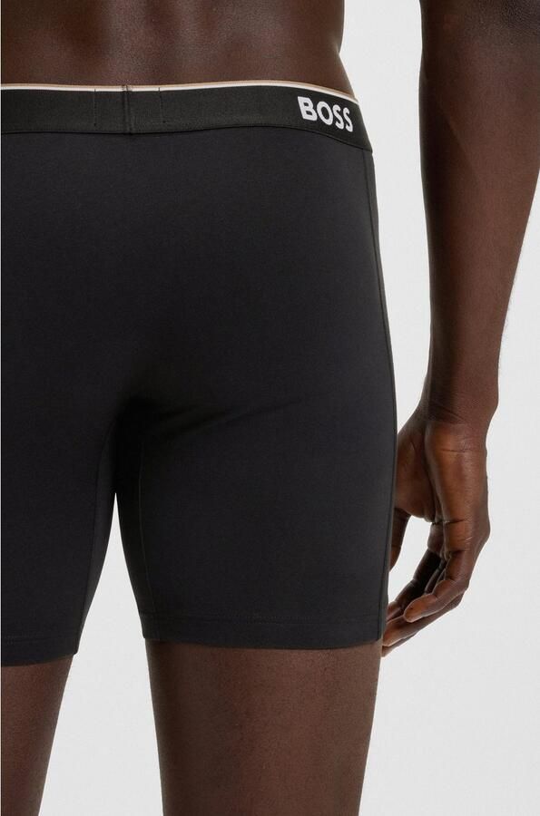 Boss Boxershort met elastische logoband in een set van 3 stuks - Foto 4