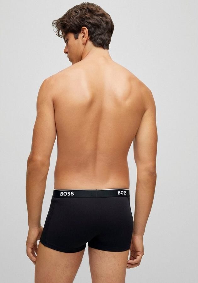 Boss Boxershort met elastische band met logo in een set van 3 stuks - Foto 9