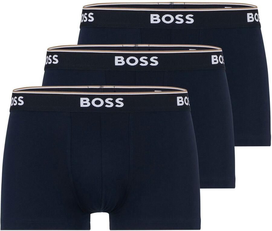 Boss Boxershort met elastische band met logo in een set van 3 stuks - Foto 16