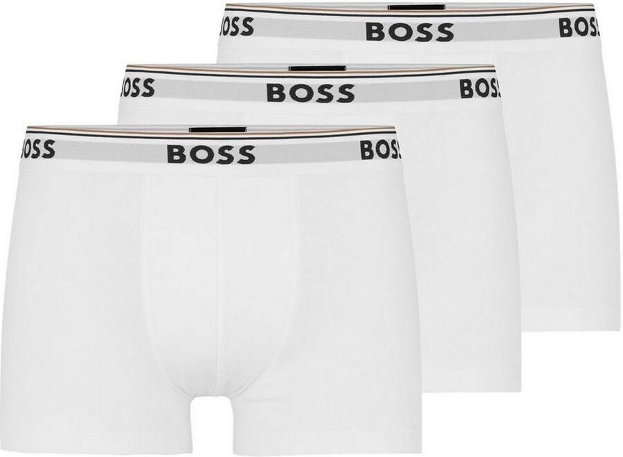 Boss Boxershort met elastische band met logo in een set van 3 stuks - Foto 8