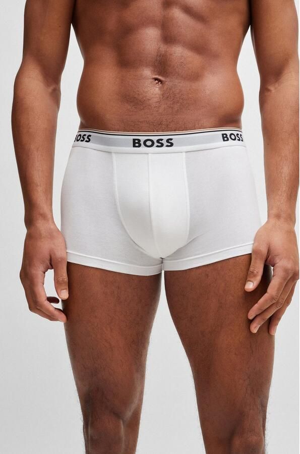 Boss Boxershort met elastische band met logo in een set van 3 stuks - Foto 7
