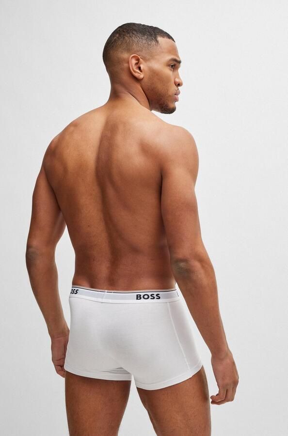 Boss Boxershort met elastische band met logo in een set van 3 stuks - Foto 8