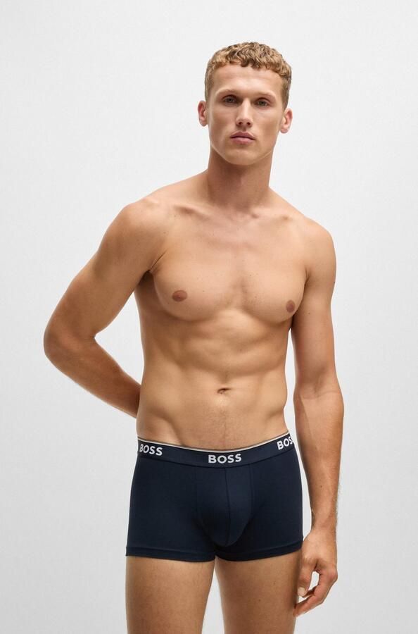 Boss Boxershort met elastische band met logo in een set van 3 stuks - Foto 11