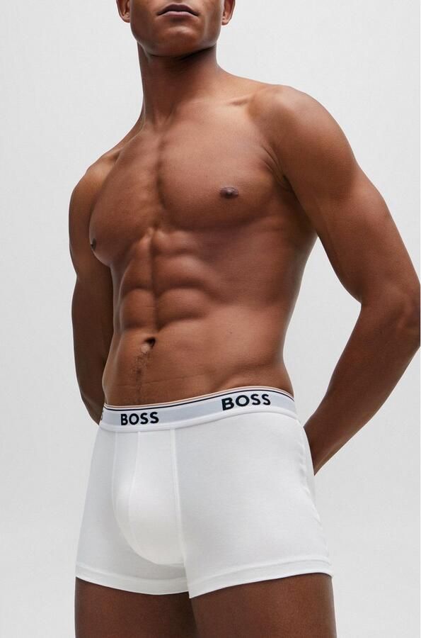Boss Boxershort met elastische band met logo in een set van 3 stuks - Foto 11