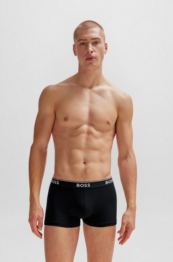Boss Boxershort met elastische band met logo in een set van 3 stuks - Foto 10