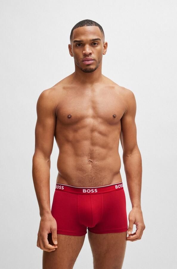 Boss Boxershort met elastische band met logo in een set van 3 stuks - Foto 18