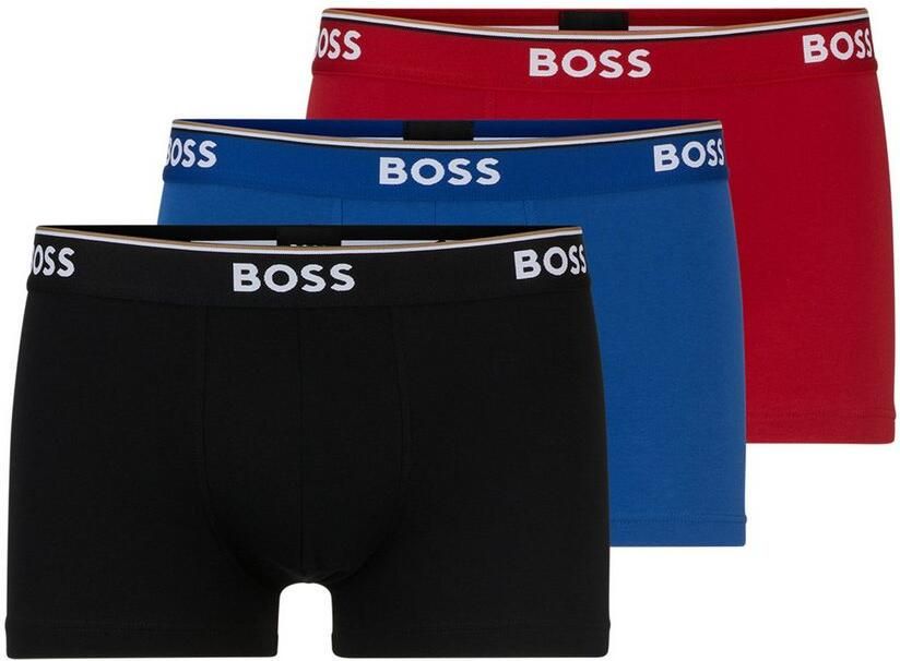 Boss Boxershort met elastische band met logo in een set van 3 stuks - Foto 17