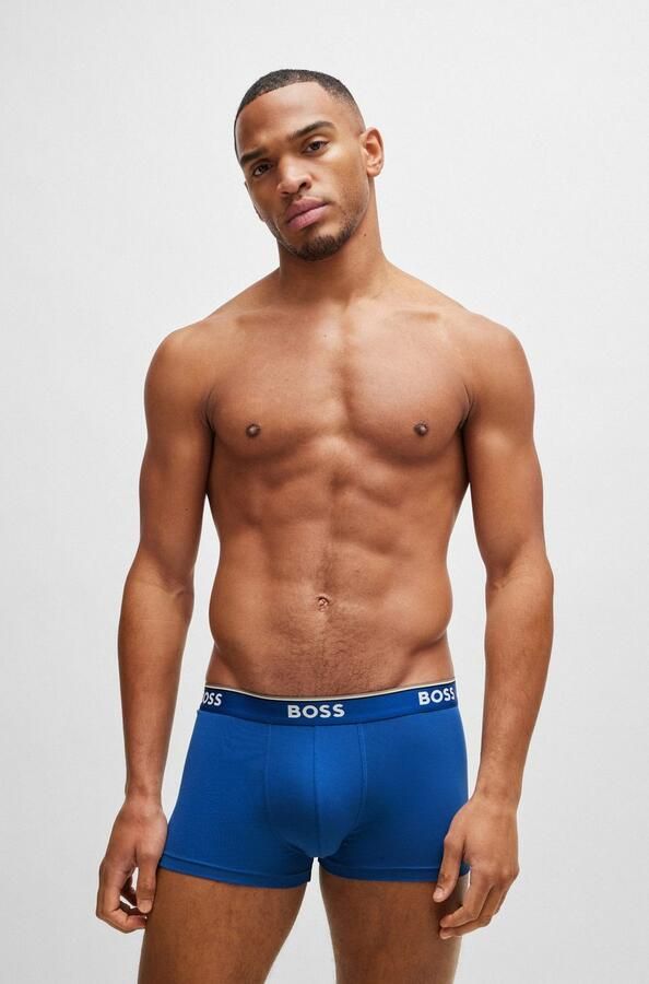 Boss Boxershort met elastische band met logo in een set van 3 stuks - Foto 9