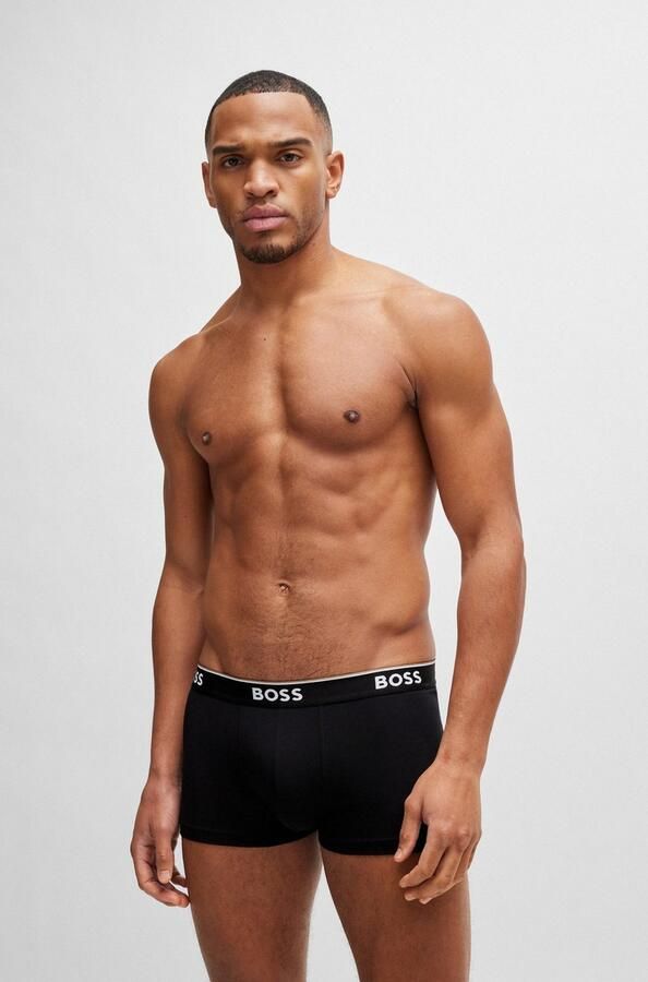 Boss Boxershort met elastische band met logo in een set van 3 stuks - Foto 10