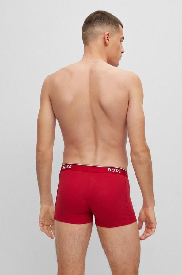 Boss Boxershort met elastische band met logo in een set van 3 stuks - Foto 11