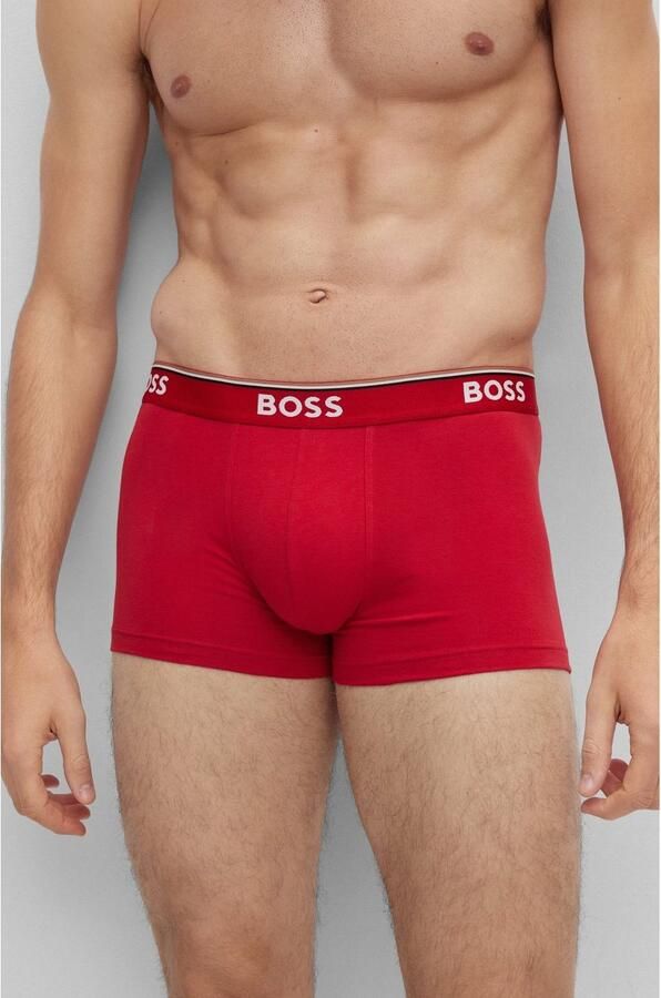 Boss Boxershort met elastische band met logo in een set van 3 stuks - Foto 5