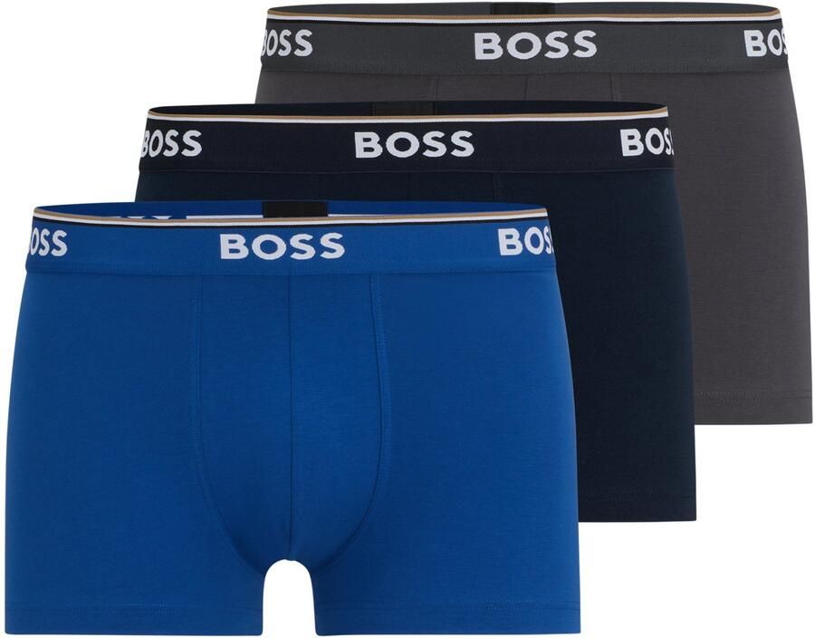 Boss Boxershort met elastische band met logo in een set van 3 stuks - Foto 4
