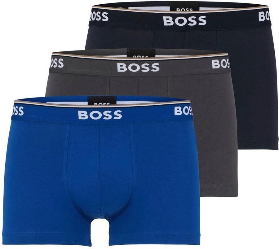Boss Boxershort met elastische band met logo in een set van 3 stuks - Foto 3