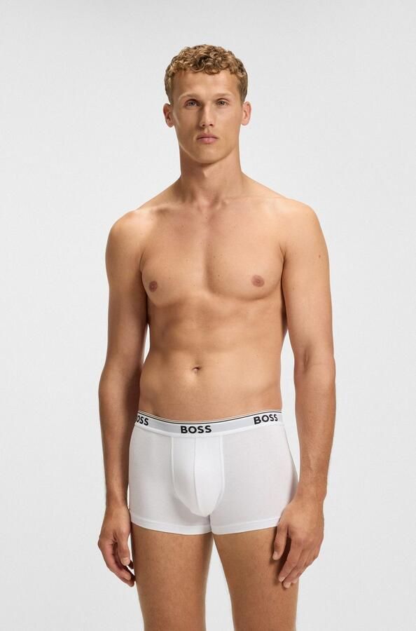 Boss Boxershort met elastische band met logo in een set van 3 stuks - Foto 15