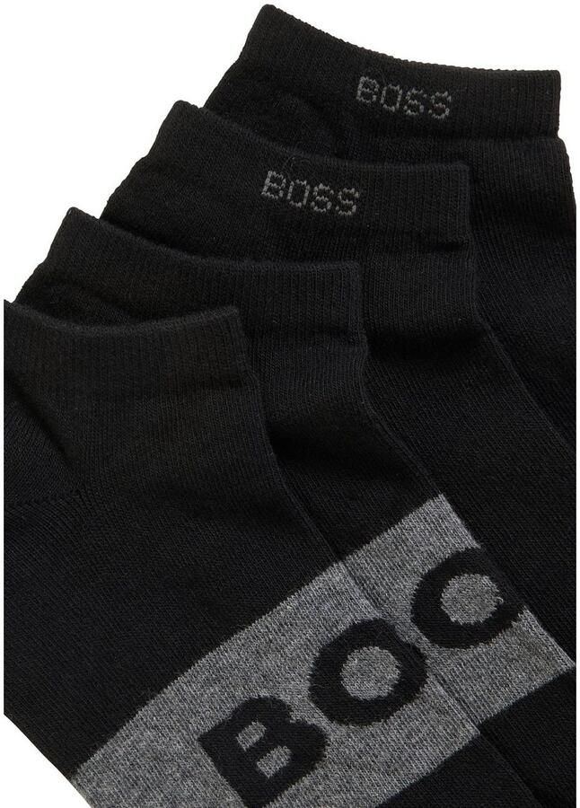 BOSS Business-sokken 2P AS Logo CC met groot ingestrikt logo-opschrift (2 paar Set van 2) - Foto 2