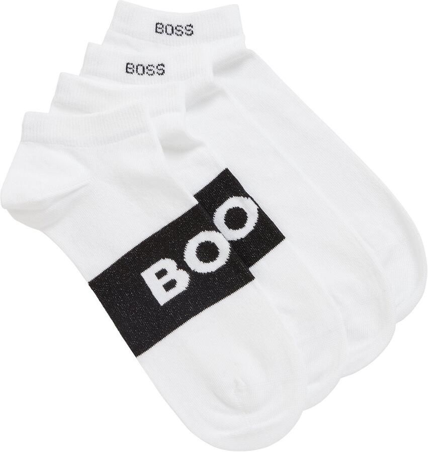 BOSS Business-sokken 2P AS Logo CC met groot ingestrikt logo-opschrift (2 paar Set van 2) - Foto 5