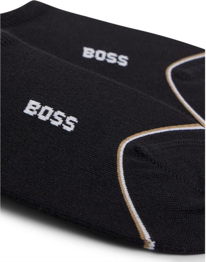 BOSS Business-sokken 2P LC Iconic CC W met borduurwerk (2 paar Set van 2)