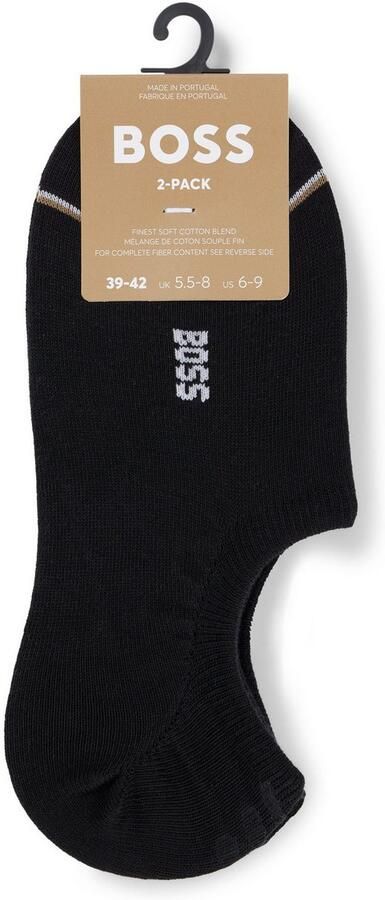 BOSS Business-sokken 2P LC Iconic CC W met borduurwerk (2 paar Set van 2) - Foto 3