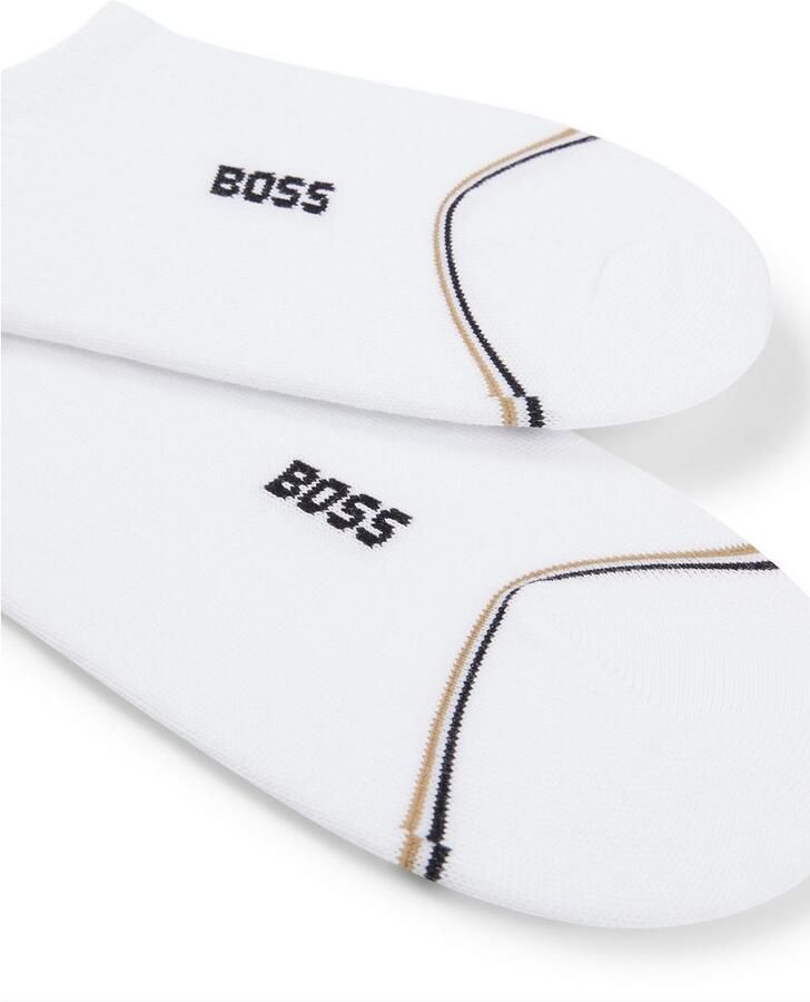 BOSS Business-sokken 2P LC Iconic CC W met borduurwerk (2 paar Set van 2)
