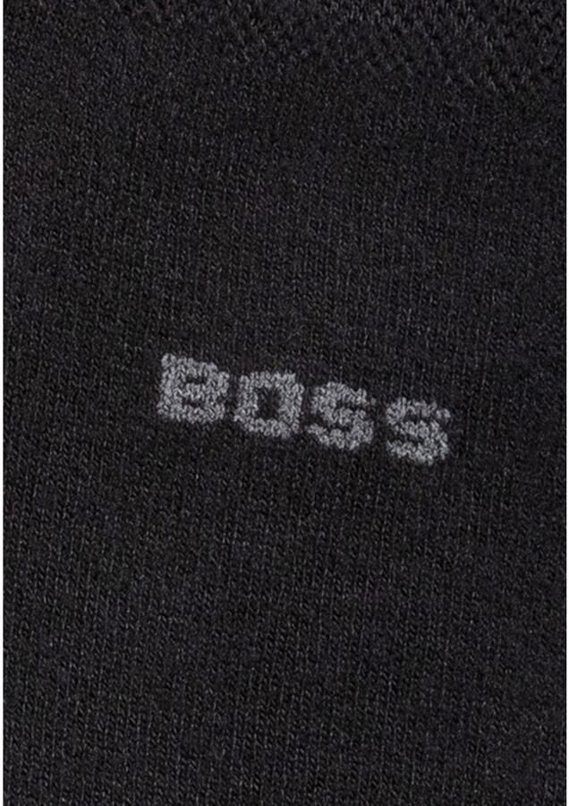 BOSS Business-sokken 2P RS Bamboo 1027 met gebreide boorden (set 2 paar) - Foto 5