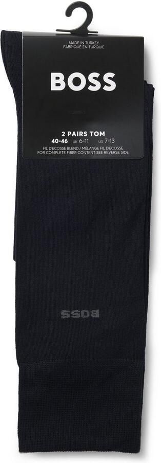 BOSS Business-sokken 2P RS Tom Uni MC (2 paar) - Foto 5