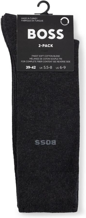 BOSS Business-sokken 2P RS Uni CC (set 2 paar 2 stuks) - Foto 5