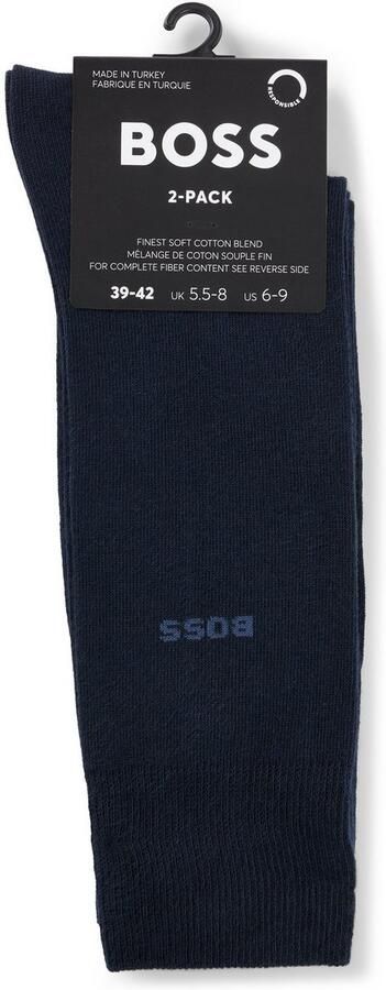 BOSS Business-sokken 2P RS Uni CC (set 2 paar 2 stuks) - Foto 4