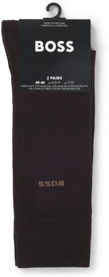 BOSS Business-sokken 2P RS Uni CC (set 2 paar 2 stuks) - Foto 4