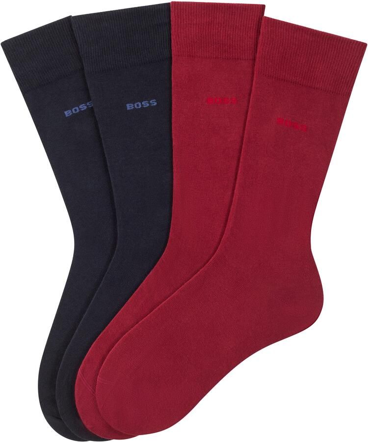 BOSS Business-sokken 2P RS Uni CC (set 2 paar 2 stuks) - Foto 6
