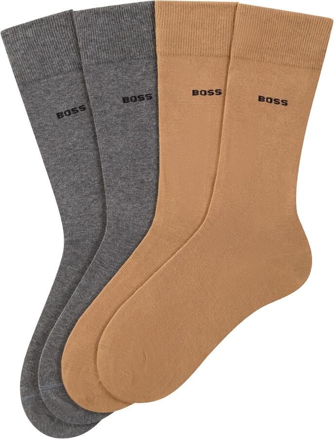 BOSS Business-sokken 2P RS Uni CC (set 2 paar 2 stuks) - Foto 6