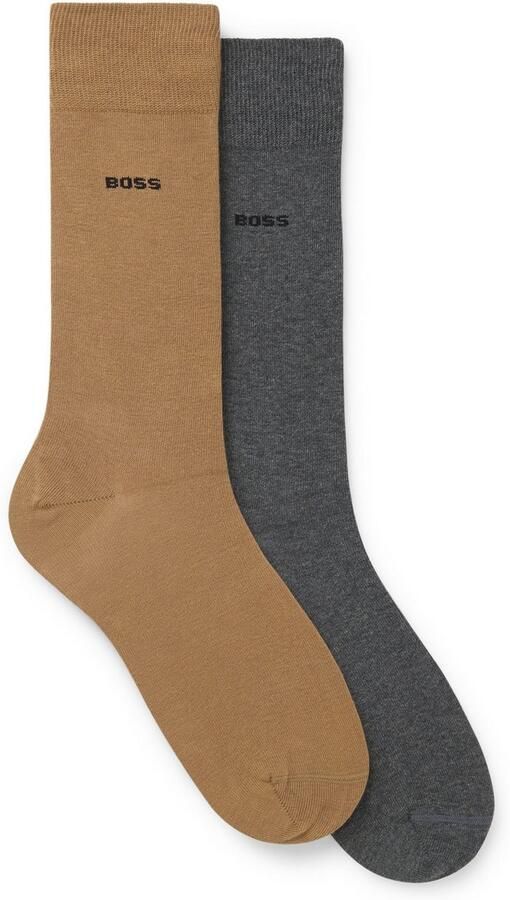 BOSS Business-sokken 2P RS Uni CC (set 2 paar 2 stuks) - Foto 3