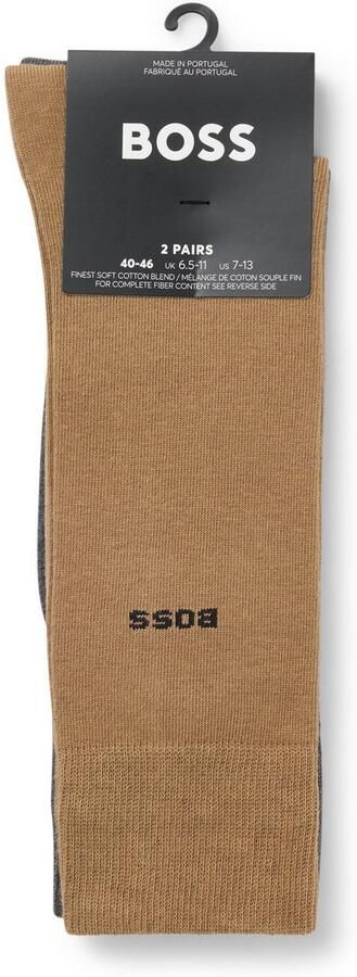 BOSS Business-sokken 2P RS Uni CC (set 2 paar 2 stuks) - Foto 5