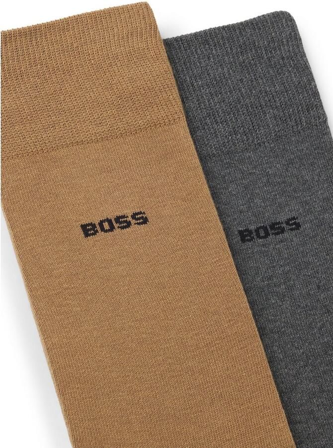 BOSS Business-sokken 2P RS Uni CC (set 2 paar 2 stuks) - Foto 2