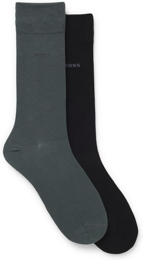 BOSS Business-sokken 2P RS Uni CC (set 2 paar 2 stuks) - Foto 3