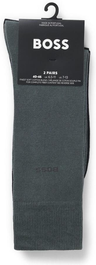BOSS Business-sokken 2P RS Uni CC (set 2 paar 2 stuks) - Foto 5