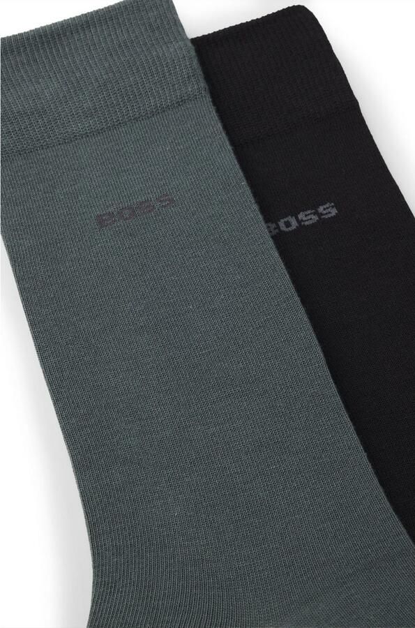 BOSS Business-sokken 2P RS Uni CC (set 2 paar 2 stuks)