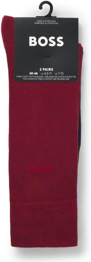 BOSS Business-sokken 2P RS Uni CC (set 2 paar 2 stuks) - Foto 5