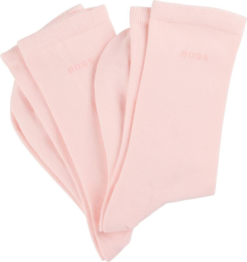 BOSS Business-sokken 2P RS Uni Logo CC W (2 paar Set van 2) - Foto 2