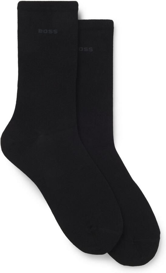 BOSS Business-sokken 2P RS Uni Logo CC W (2 paar Set van 2) - Foto 3