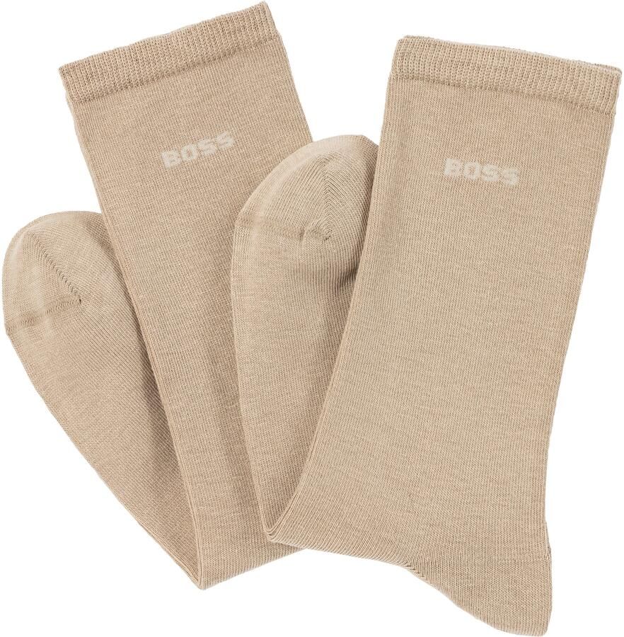 BOSS Business-sokken 2P RS Uni Logo CC W (2 paar Set van 2) - Foto 6