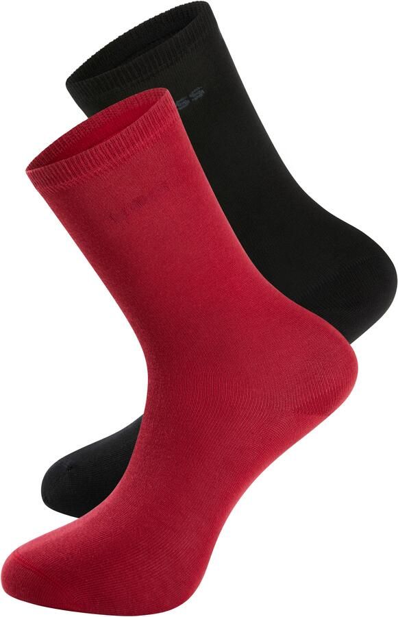 BOSS Business-sokken 2P RS Uni Logo CC W (2 paar Set van 2) - Foto 2