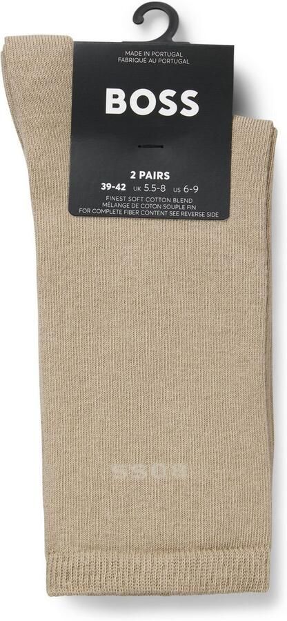 BOSS Business-sokken 2P RS Uni Logo CC W (2 paar Set van 2) - Foto 5