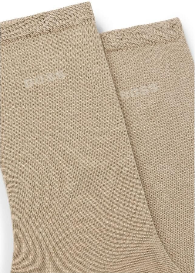 BOSS Business-sokken 2P RS Uni Logo CC W (2 paar Set van 2) - Foto 2