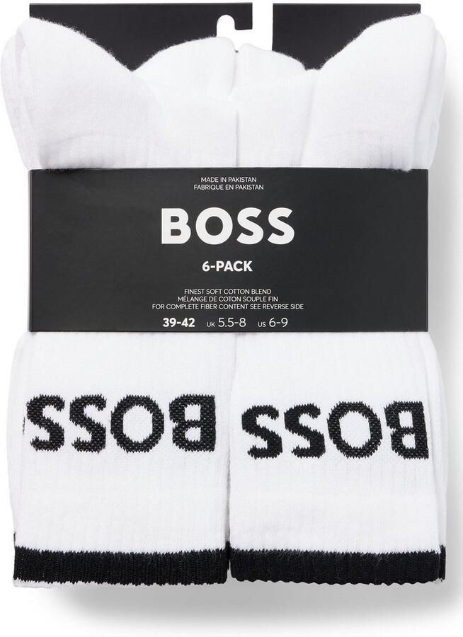 BOSS Business-sokken 6P QS Stripe CC (set 6 paar 6er) - Foto 4