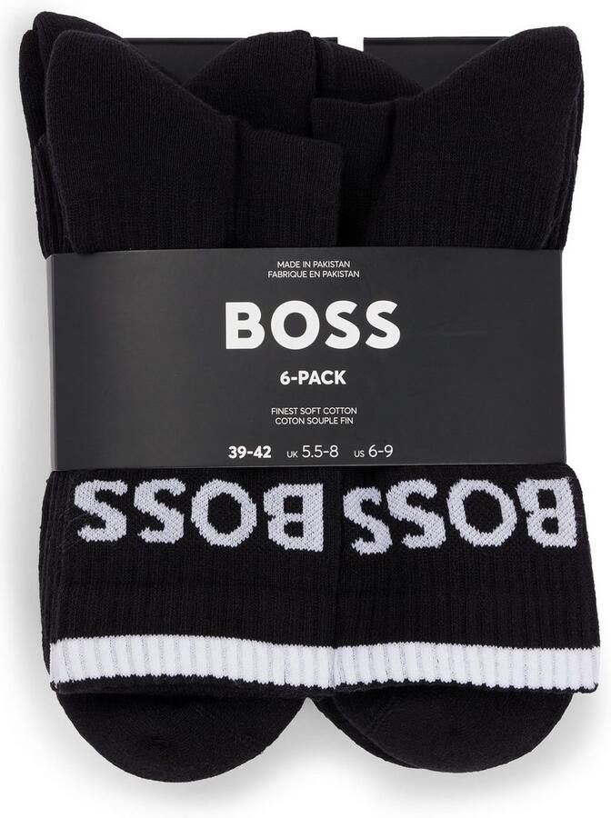 BOSS Business-sokken 6P QS Stripe CC (set 6 paar 6er) - Foto 5