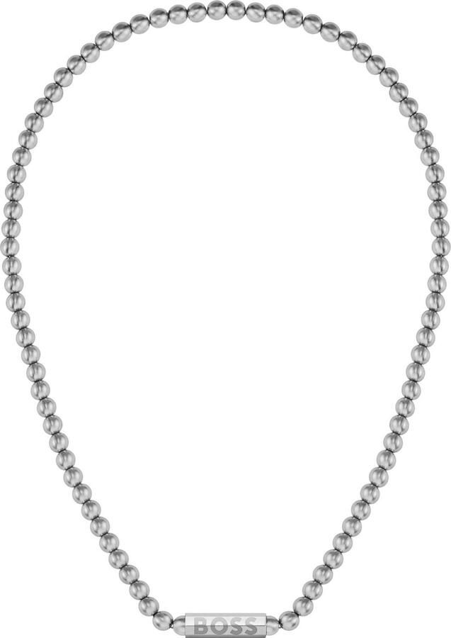 Boss Edelstalen ketting Sphere