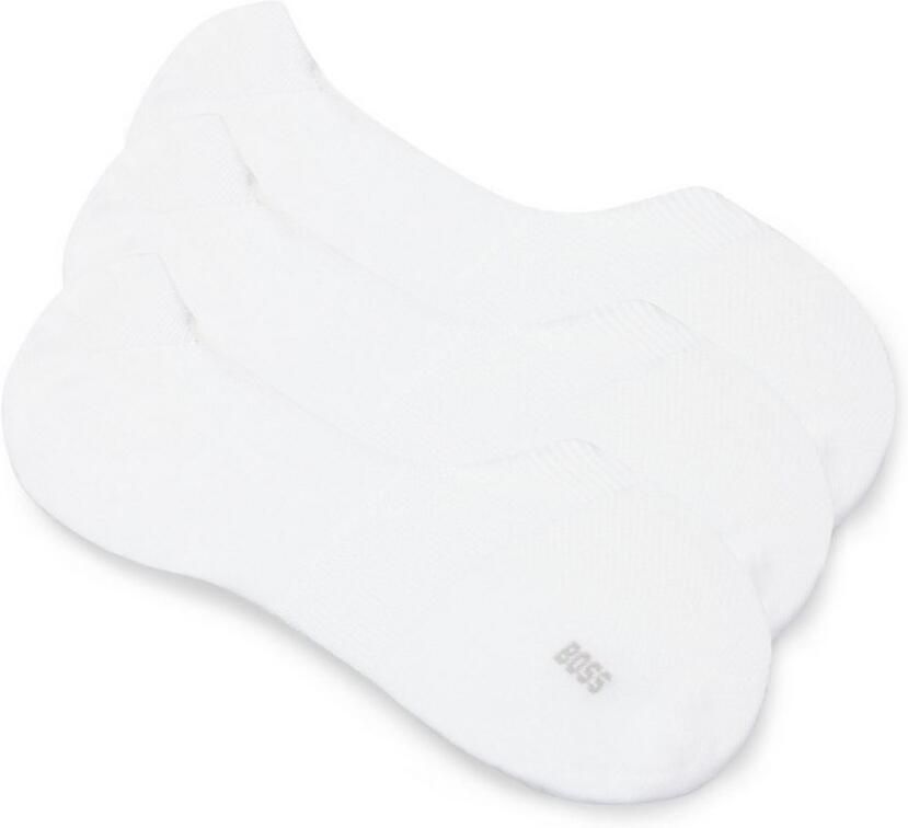 BOSS Enkelsokken 3P SL Uni CC onzichtbaar in de schoen (3 paar) - Foto 2